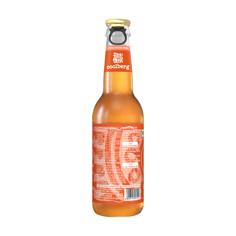 Coolberg Peach Non Alcoholic Beer