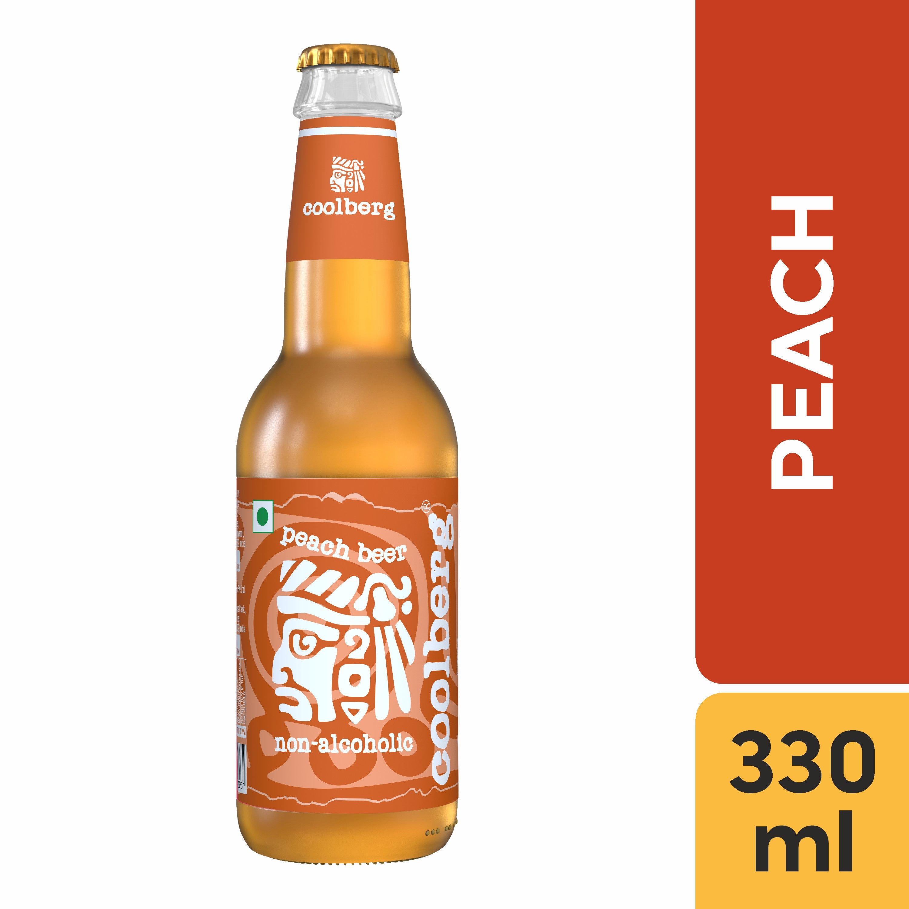 Coolberg Peach Non Alcoholic Beer Coolberg Beverages Pvt. Ltd.