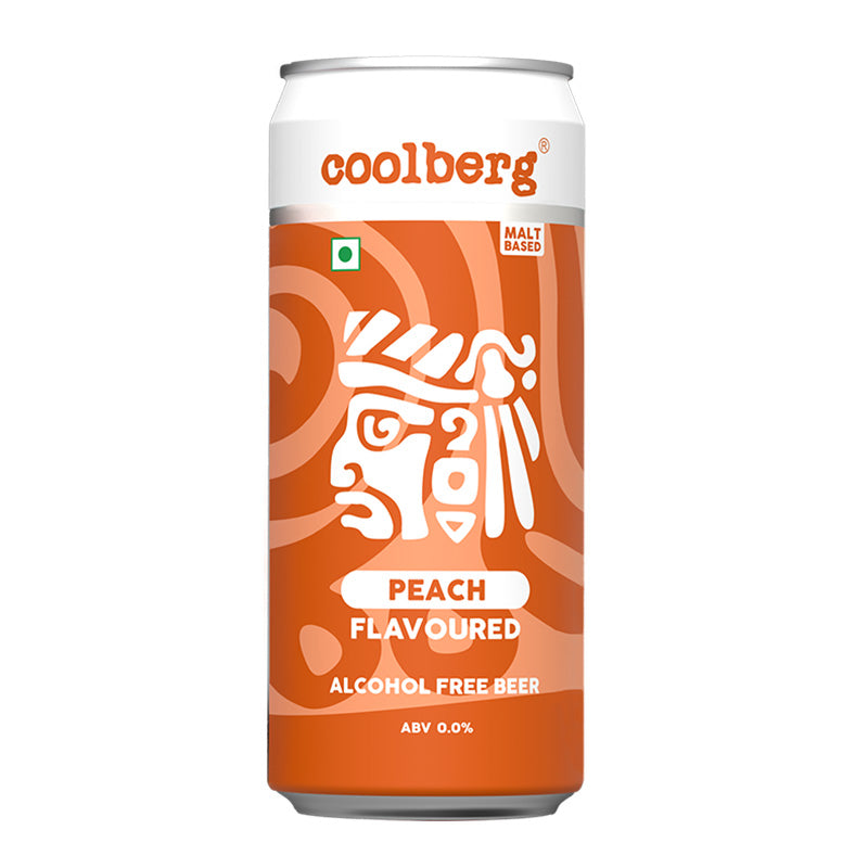 Coolberg Peach Non Alcoholic Beer CAN