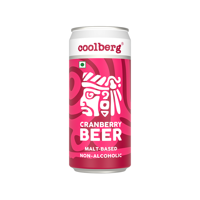 Coolberg Cranberry Non Alcoholic Beer CAN